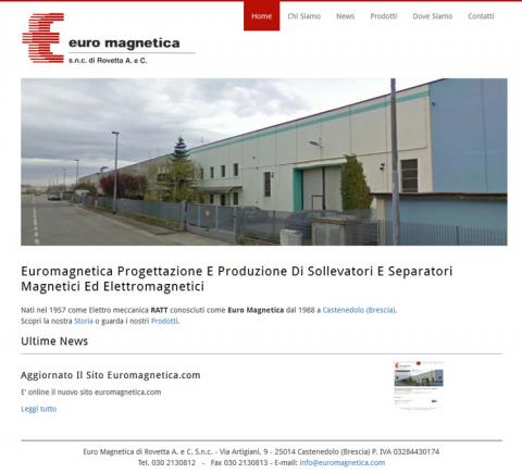 Nuovo sito euromagnetica.com